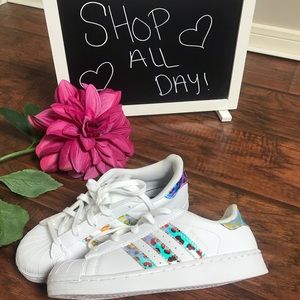 Adidas Superstar Ortholite Kids Shoes Size 3